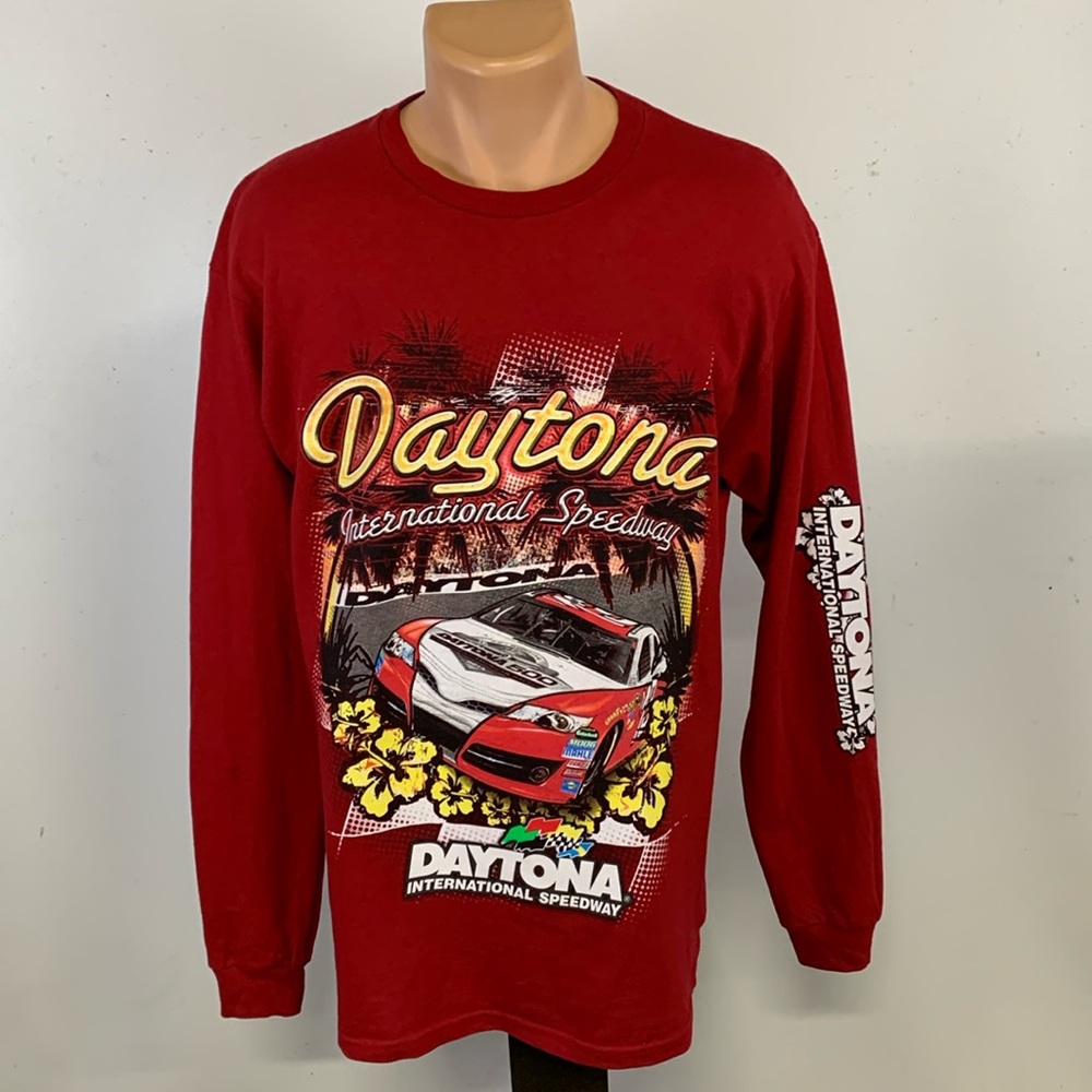 Nascar Daytona International Speedway Long Sleeve Tee L Nascar Daytona International Speedway Long Sleeve Tee L